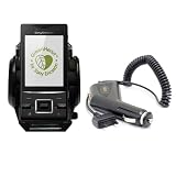 XYLO ACCESSORIES Car Kit: Windscreen Suction Mount Holder and In Car Charger for the Sony Ericsson Hazel & Elm Mobile Phone