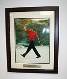 Tiger Woods Framed 11 x 14 Photograph Picture Fist Pump