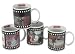 Ethos Carry On Colour Change Mugs, Set of 4, Assorted Designs