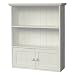 Casual Home Wall Shelf and Cabinet - White