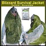 Blizzard Survival Jacket - Tactical / Reversible - Emergency Core Insulator