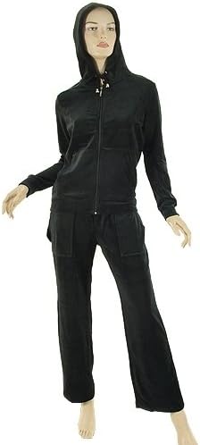 2 PC. Missy Hooded Velour Set