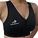 CompressionZ Padded Racerback Sports Bra - No-Bounce Support for High Impact Fitness & Yoga