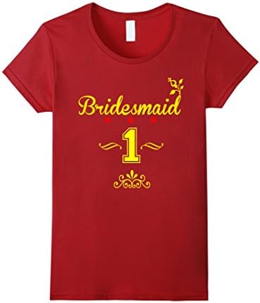 Women's bridesmaid shirts set 4 limited edition not sold in stores Large Cranberry
