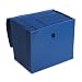 Wilson Jones ColorLife A to Z Expanding File 10" x 12", Expands to 18" File Capacity with Velcro Gripper Flap, Dark Blue (WCCC7117A-BL)