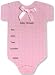 12 Pink Onesie Baby Shower Invitations - Baby Shower Invitation Set with Envelopes