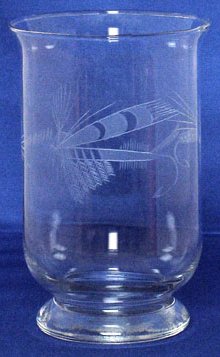 Individually Hand Etched Fishing of Two