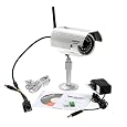 Waterproof Wireless/wired IP Camera,4 mm Lens,72 degree Viewing Angle,Mobile Phone View,Apple Mac and Windows compatible,easy installation,High Definition View,2-year warranty