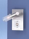 Halogen Wandleuchte, 2-flammig, matt – Fischer 11522