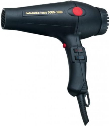 Turbo Power Twin Turbo 3000 Ionic Hair Blow Dryer Model 322A