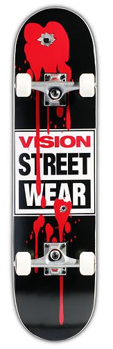 Skateboard von VISION STREETWEAR Classic Komplettset
