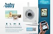 WiFi Baby Video Monitor - Video & Audio on iPhone, iPad, Android, Kindle Fire, Mac or PC
