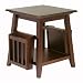 Kitchen & Housewares : WINSOME TRADING-94618-Angolo Magazine Table