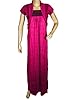 2pc Set Long Maxi Dress Magenta Pink Resort Wear Caftan Gown