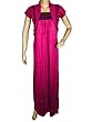 2pc Set Long Maxi Dress Magenta Pink Resort Wear Caftan Gown 2pc Set Long Maxi Dress Magenta Pink Resort Wear Caftan Gown