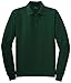 Joe's USA Mens Long Sleeve Polo Shirts in 9 Colors. Regular and Tall Sizes: XS-6XL