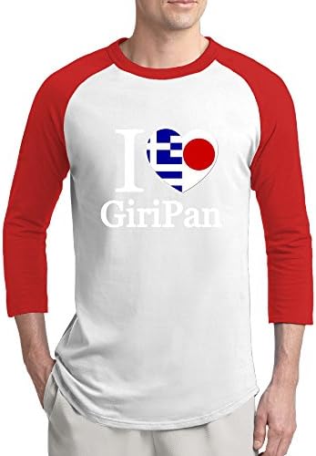 Summer I Love Japan Button-Down For Men Midweight Jersey Half Sleeve T Shirts