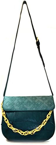 Authentic Arcadia Fashion Shoulder Handbag Purse Messenger Bag With Premium Metal Accessories: JST2111-BL