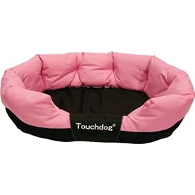Mikki Touchdog Bed In Bag, Includes Unique Carry Case Small Pink