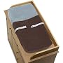 JoJo Designs Changing Pad Cover - Soho Blue and Brown
