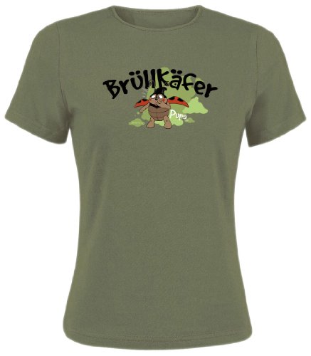 Mario Barth Damen T-Shirt Br&uuml;llk&auml;fer, olive, S, 126757S Preisvergleich