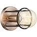 Nuvo Lighting 60/6651 Chassis 1 Light 8 inch Copper Brushed Brass Wall Sconce Wall Light