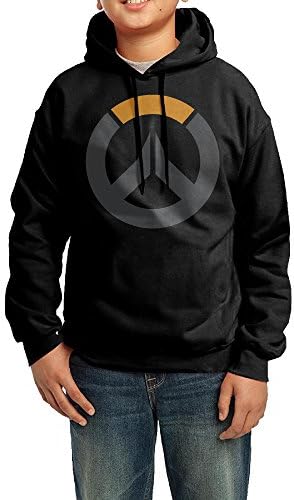 YELLOW OW Overwatch Logo Teen Hoodies / Hooded For Boys / Girls