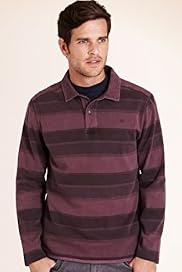 North Coast Pure Cotton Striped Rugby Shirt