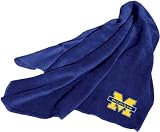 University of Michigan Wolverines Fleece Throw Blanket