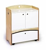 Bebe Changing Station- White/ Natural