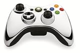 Microsoft - Special Edition Chrome Series Wireless Controller for Xbox 360 - Silver