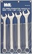 Jumbo Combination Wrench Set, Raised - 4 Pieces