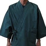 Edoten Men's Japan Kimono Denim Samue GN M