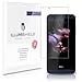 ILLUMISHIELD Screen Protector Compatible with HTC Desire 610 (3-Pack) Clear HD Shield Anti-Bubble and Anti-Fingerprint PET Film