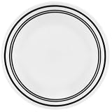 Corelle Livingware 6-3/4-Inch Bread and Butter Plate, Classic Caf  Black