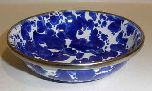 Golden Rabbit Cobalt Blue Swirl Tasting Dish