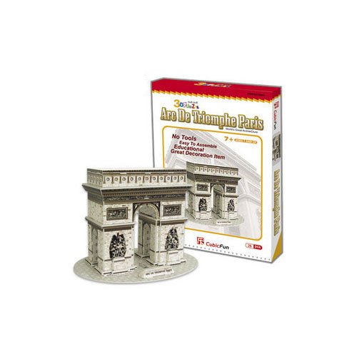 3D Arc De Triomphe in Paris Puzzle