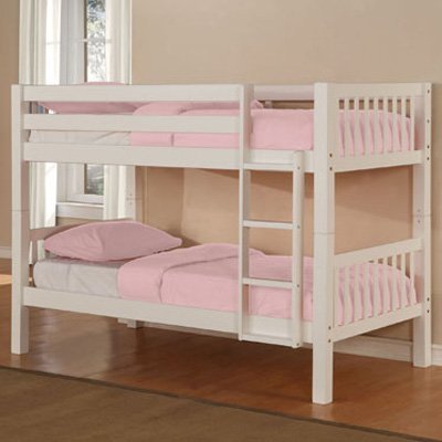 Powell Rayne Pure White Bunk Bed