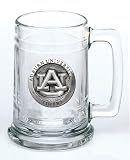 Auburn Tigers Glass Stein (Beverage Mug) 15 oz - NCAA College Athletics