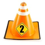 Construction Pals 2nd Birthday Cone Hats (8) Party Supplies