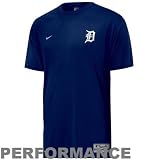 Nike Detroit Tigers Navy Blue Training Top