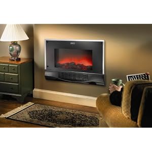 Awesome Bionaire Electric Fireplace Heater with Remote Control