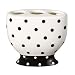 Dots Toothbrush Holder - Black/ White