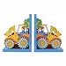 Lanka Kade Children's Wooden Bookends Yellow Digger