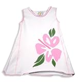 Danica And Dylan - Toddler Girls Sleeveless Dress, White, Pink