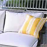 IMAGE OF Hamptons Right Arm Chaise Back Cushion Fabric: Canvas Cork