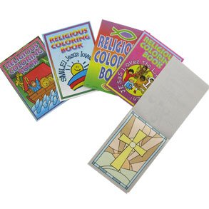 Childrens Toyshop  Toys : 7" Religious Coloring Book