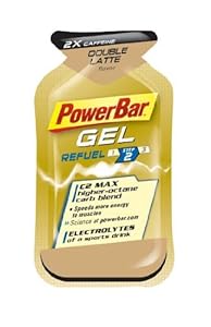 PowerBar Energy Gel, Caffeinated, 1.44-Ounce Packets (Pack of 24)