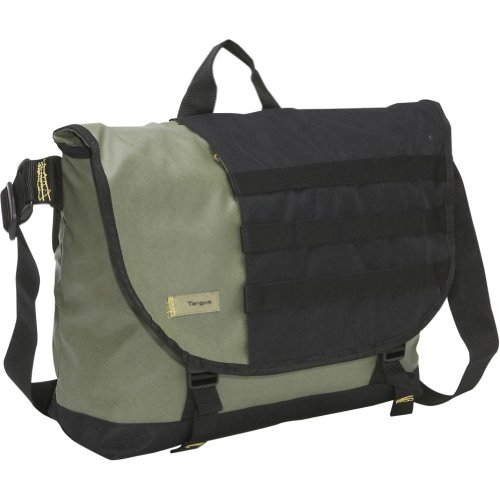 Discount Targus Military Messenger Case Designed to Protect 16-Inch Widescreen Laptops TSM10901US