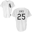 Youth Chicago White Sox #25 Andruw Jones Home Replica Jersey